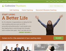 Tablet Screenshot of catherinethorburn.com